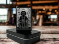 Custom Engraved Lighter, Refillable Flip top Lighter, The Magician Tarot Card, Smokers Accessories, Spiritual Gift