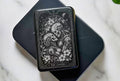 Futuristic Tarot Card Engraved Lighter, Cyberpunk Tarot Lighter, Celestial Gothic Lighter, Tarot Gift, Mystical Occult Gift