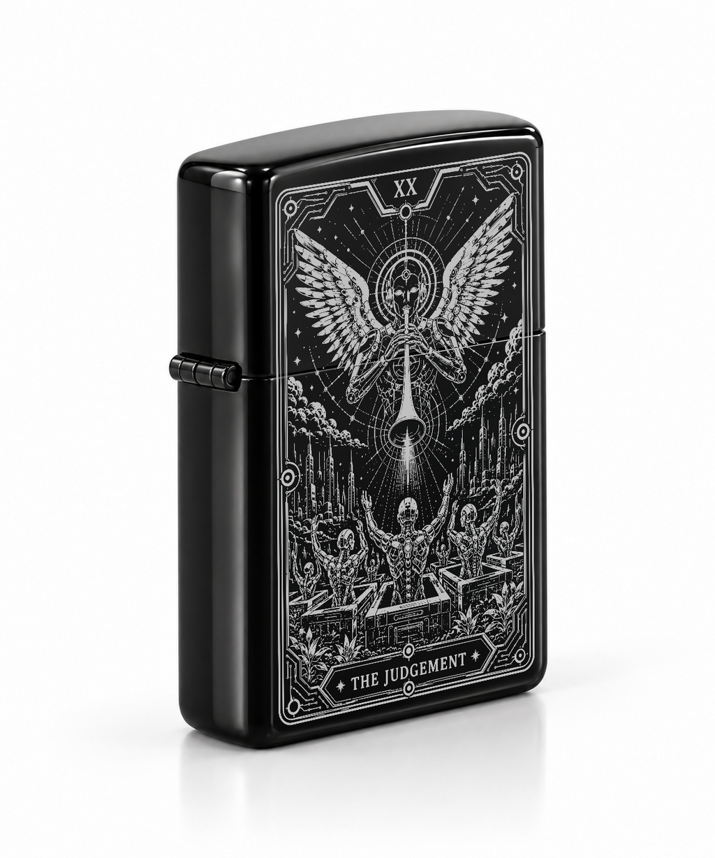 Judgement XX Tarot Lighter – Futuristic