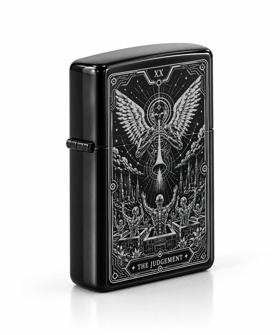 Judgement XX Tarot Lighter – Futuristic