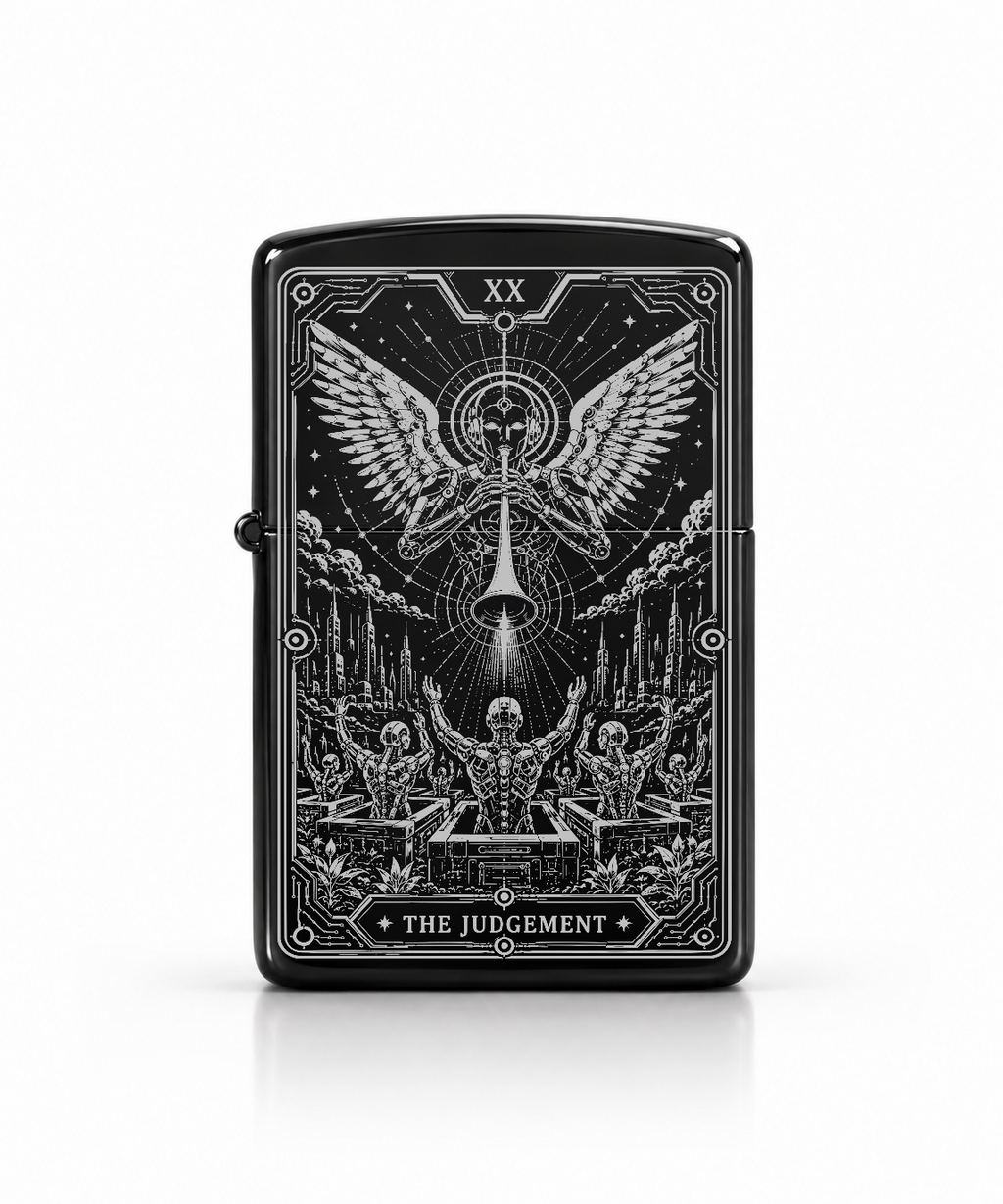 Judgement XX Tarot Lighter – Futuristic