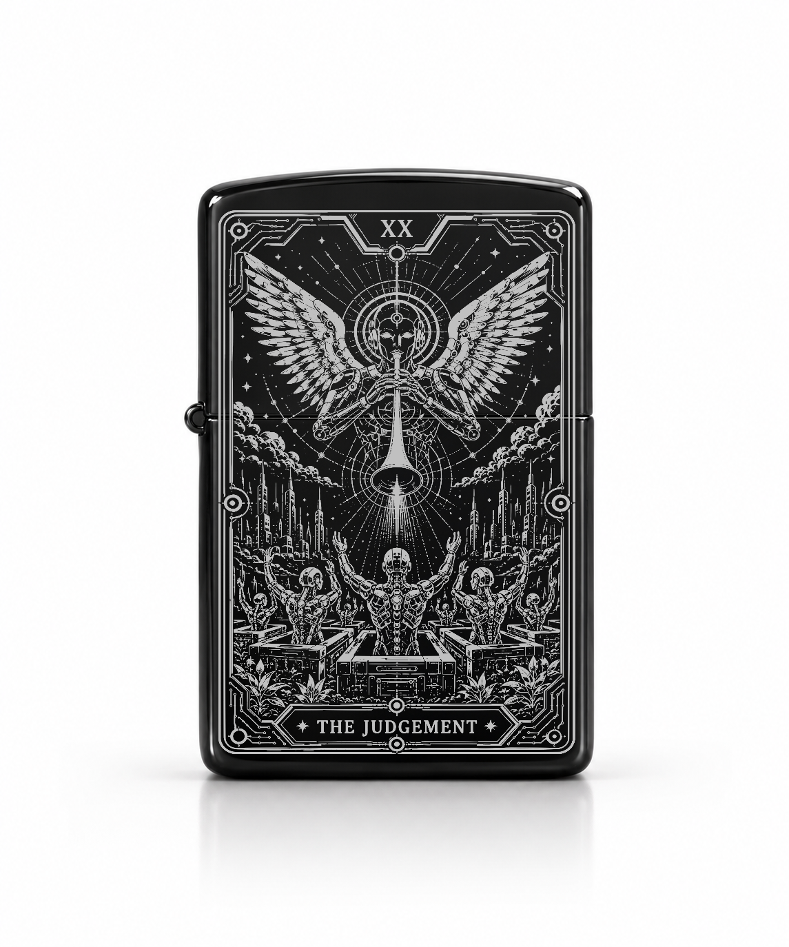 Judgement XX Tarot Lighter – Futuristic